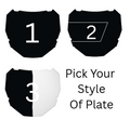 ODI Plate Sticker decal